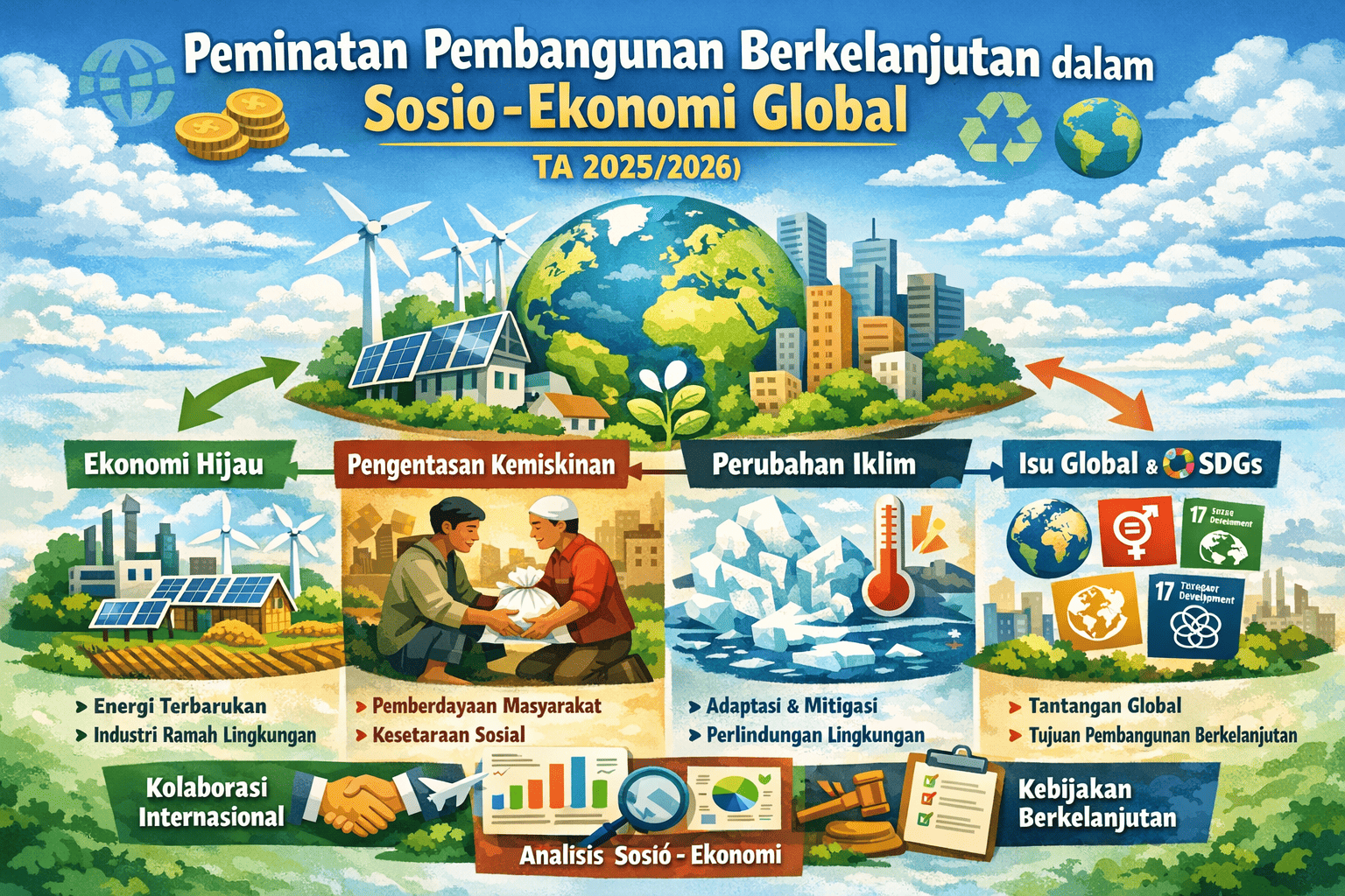 Peminatan Pembangunan Berkelanjutan dalam Sosio - Ekonomi Global (TA 2025/2026)
